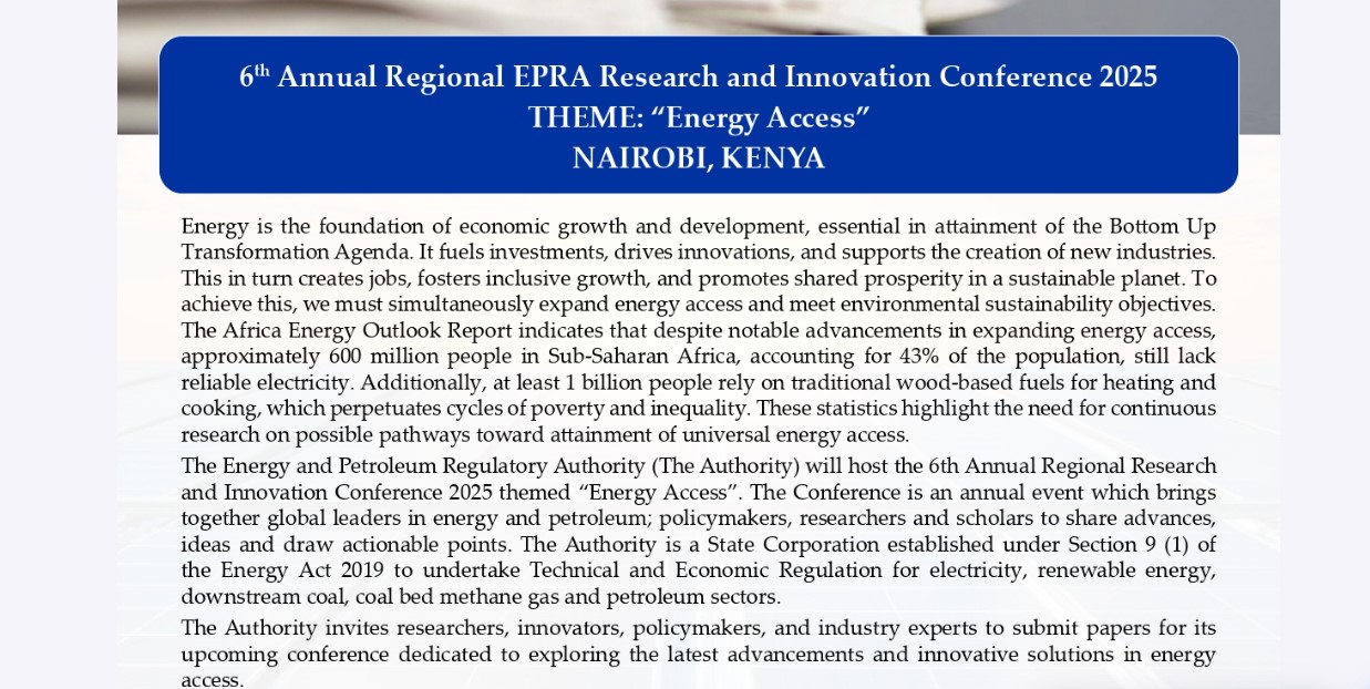 2025 Annual Regional Research And Innovation Conference Energy And